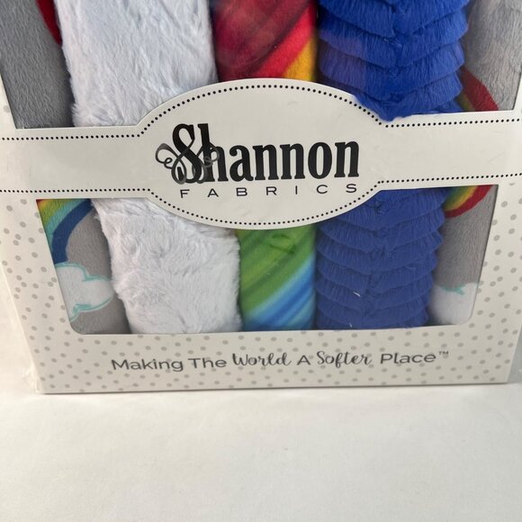 Shannon Fabrics Cuddle Kit Color Pop Finished Quilt 38” x 58” CKFAB 5 Minky NIB - Picture 6 of 14